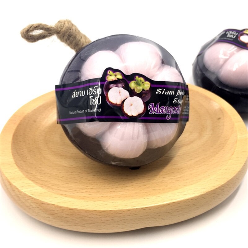 Натуральное фруктовое мыло Мангостин Fara Spa Soap Mangosteen 120 гр. Таиланд. Thailand