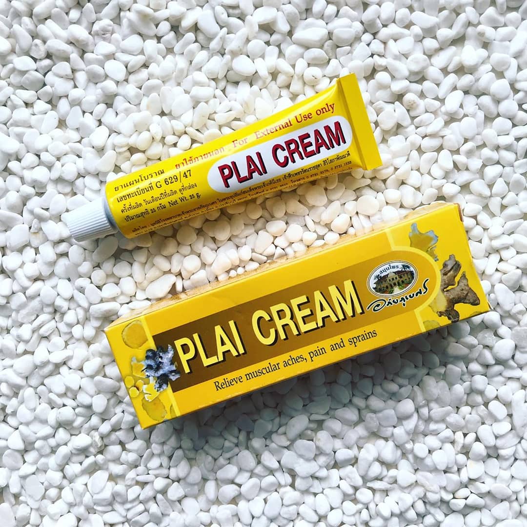 Натуральный крем PLAI из Тайланда от ушибов и синяков Abhai купить в Москве и Московской области