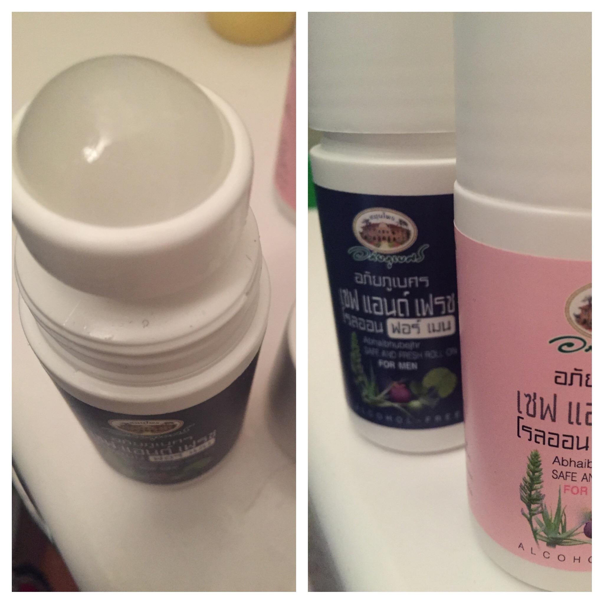 Роликовый дезодорант для мужчин из Тайланда ABHAIBHUBEJHR Safe and Fresh Roll on Deodorant For Men 50 мл. ТАЙЛАНД