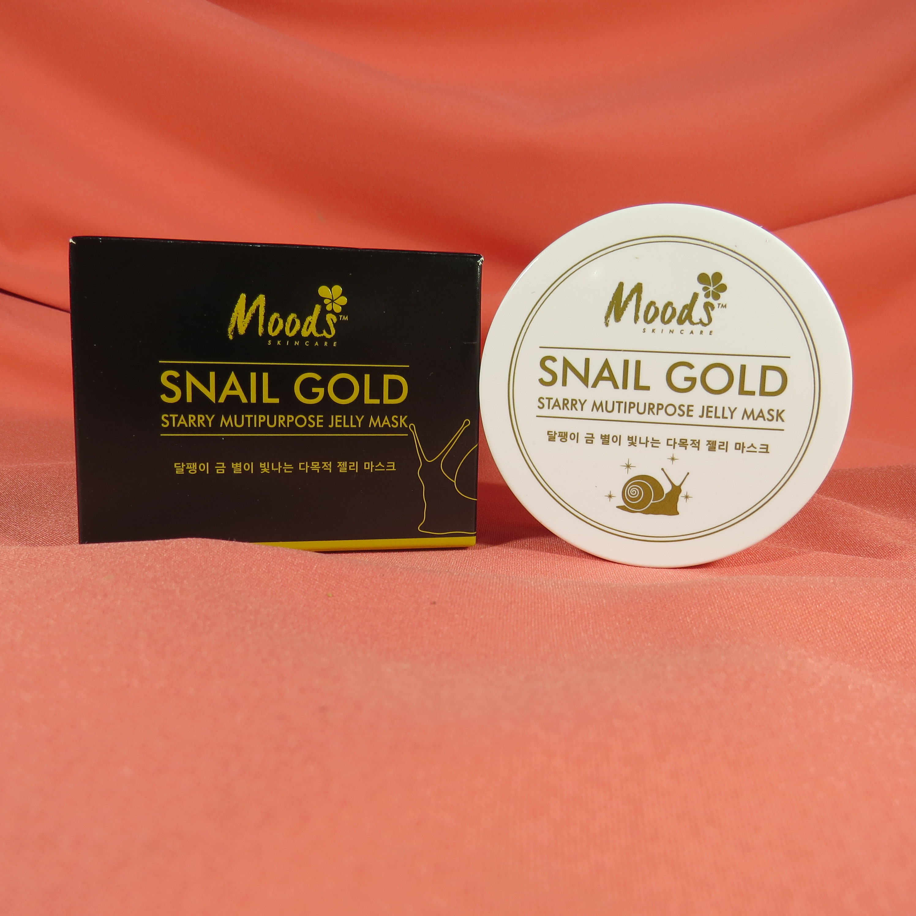 Тайские гидрогелевые патчи с улиткой и золотом MOODS SNAIL GOLD STARRY MULTIPURPOSE JELLY MASK 60 шт. ТАЙСКИЕ ПАТЧИ ДЛЯ ГЛАЗ