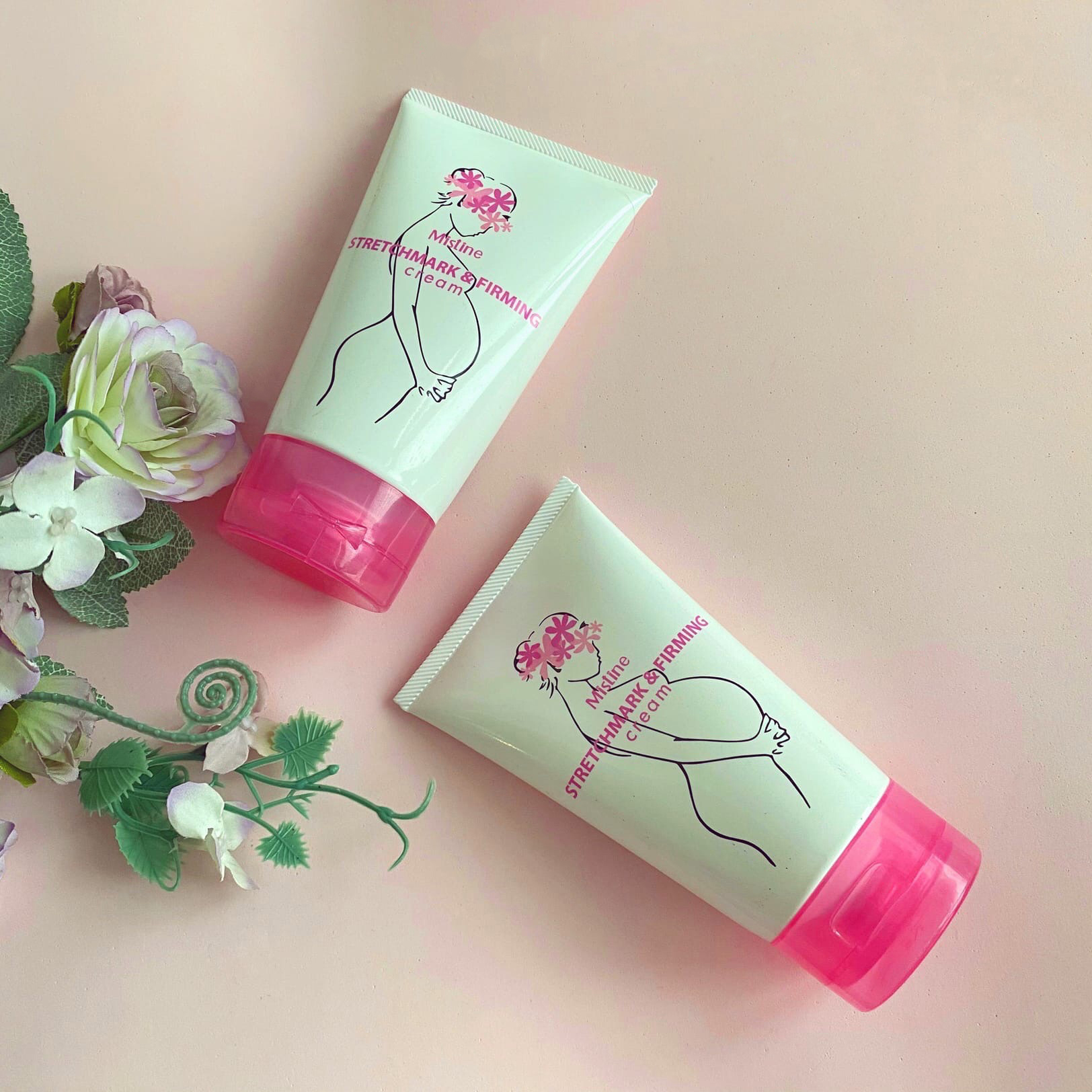 Тайский крем от растяжек Mistine Stretch Mark подходит для кожи во время и после беременности